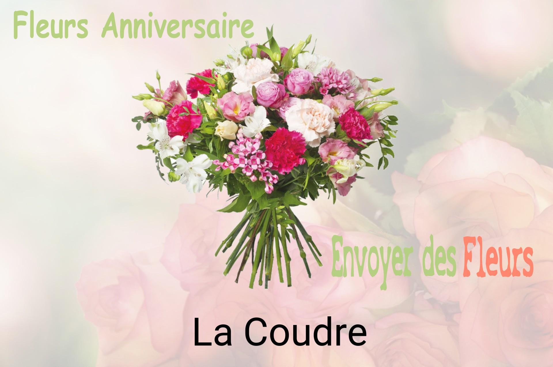 Bouquet de fleurs d’anniversaire livré à La Coudre